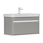 Тумба EQUIL Elegante 80 подвесная 1 ящ. амарок/белый (под раковину 9595-80) 250_100_Array